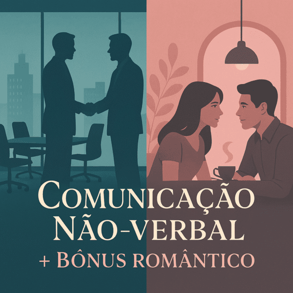 Capa do e-book Comunicação Não Verbal e bônus romântico