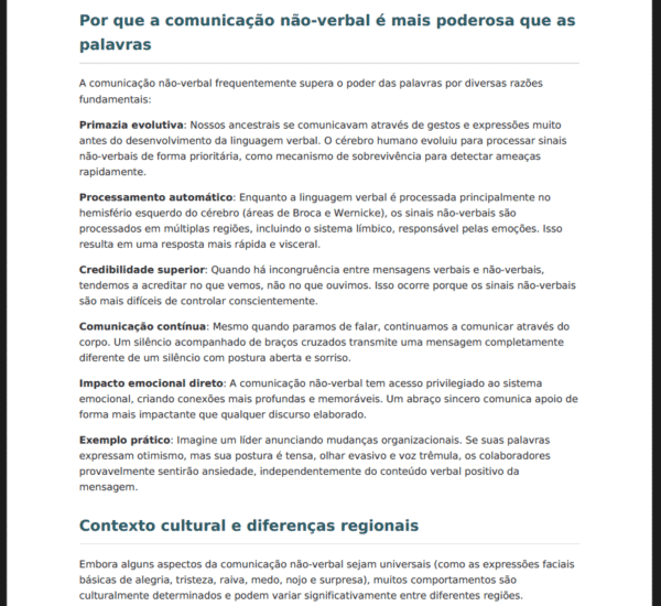 🗣️ Comunicação Não-Verbal + Bônus Romântico 🌹 - Imagem 4