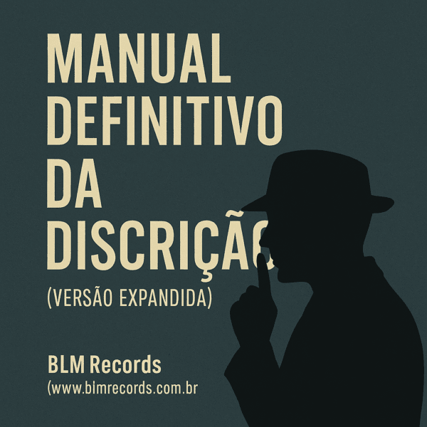 Capa do e-book Manual Definitivo da Discrição sobre privacidade e comunicação não verbal