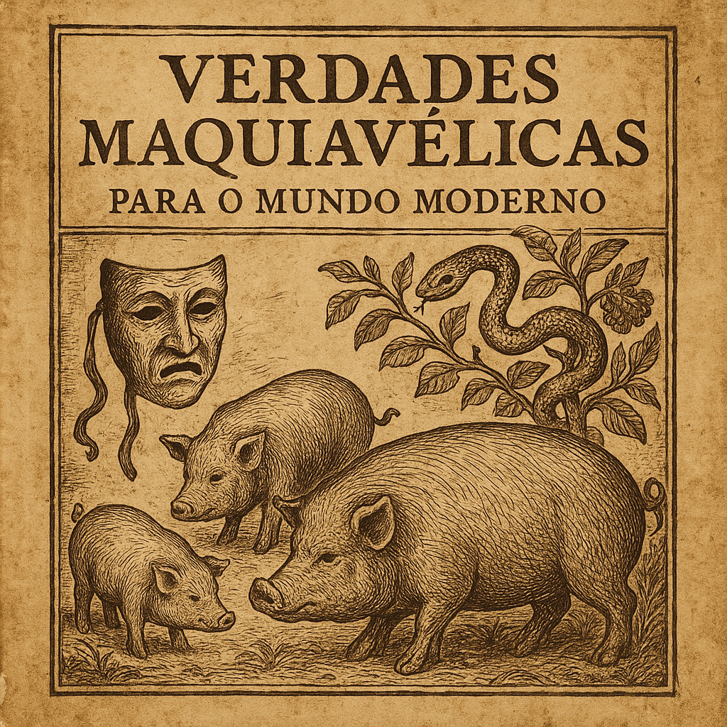 Capa do e-book Verdades Maquiavélicas no mundo moderno sobre poder e estratégia