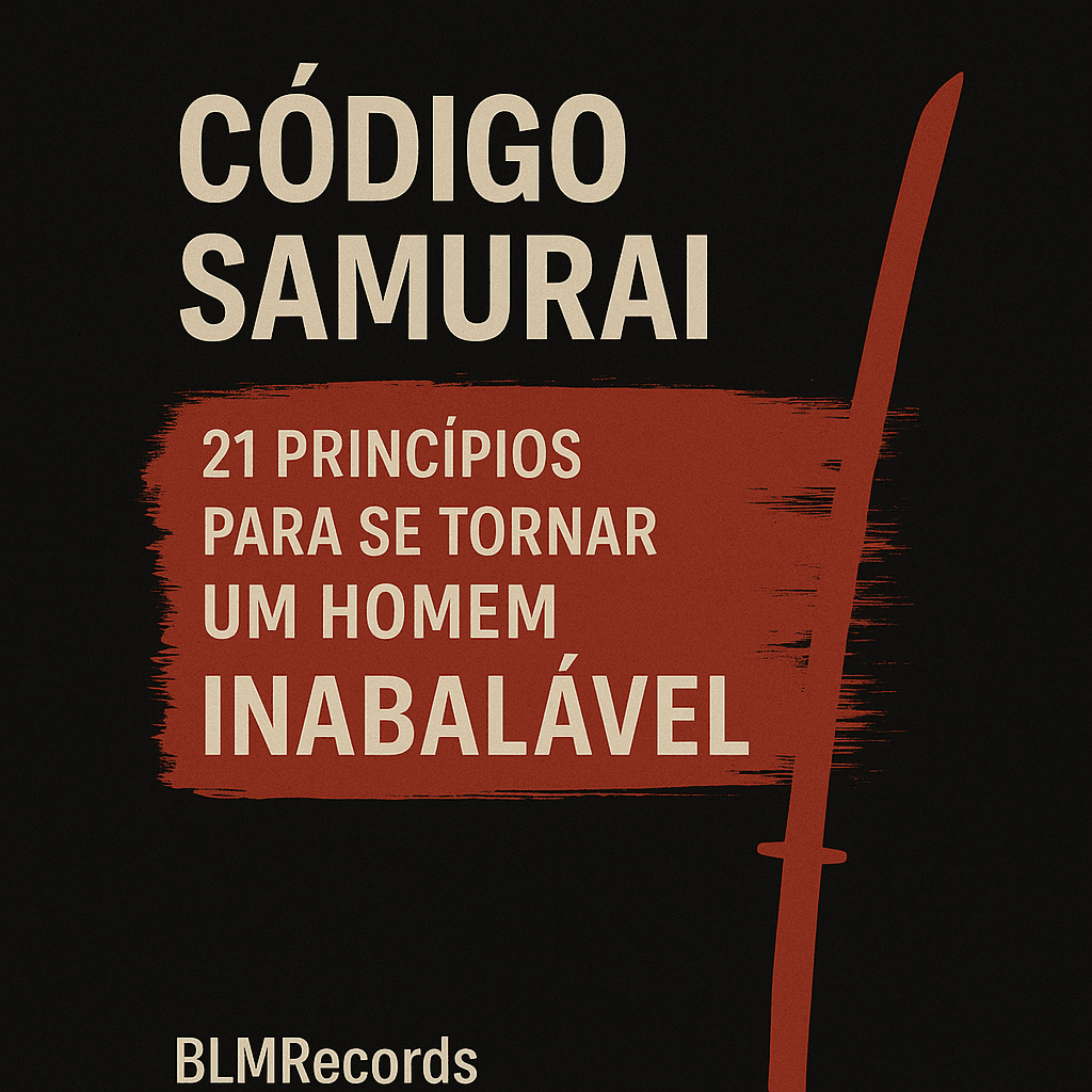 Capa do e-book Código Samurai sobre disciplina e honra